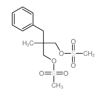 1,3-Propanediol,2-methyl-2-(phenylmethyl)-, 1,3-dimethanesulfonate structure