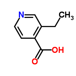 3-Ethylisonicotinic acid structure