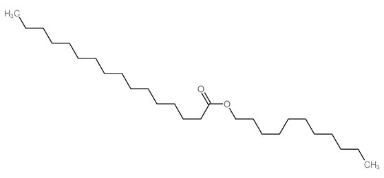 Hexadecanoic acid,undecyl ester structure