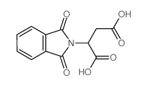 2-(1,3-dioxoisoindol-2-yl)butanedioic acid Structure