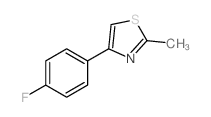 4-(4-Fluorophenyl)-2-methylthiazole Structure