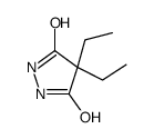 4,4-diethylpyrazolidine-3,5-dione结构式