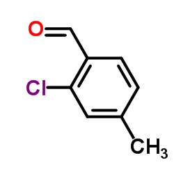 2-Chloro-4-methylbenzaldehyde structure