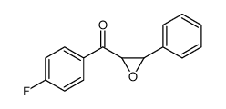 (4-fluorophenyl)-(3-phenyloxiran-2-yl)methanone Structure