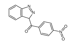 (1(2)H-indazol-3-yl)-(4-nitro-phenyl)-methanone Structure