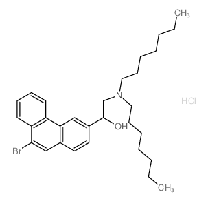 1-(9-bromophenanthren-3-yl)-2-(diheptylamino)ethanol结构式
