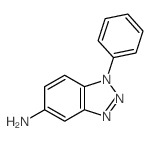 1H-Benzotriazol-5-amine,1-phenyl- Structure