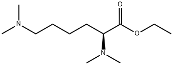 Nα,Nα,Nε,Nε-Tetramethyl-L-lysine ethyl ester结构式