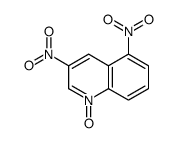 3,5-dinitro-1-oxidoquinolin-1-ium结构式