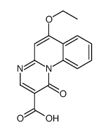 6-ethoxy-1-oxopyrimido[1,2-a]quinoline-2-carboxylic acid Structure