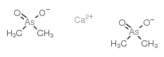二甲次胂酸鈣结构式