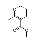 methyl 3,4-dihydro-6-methyl-2H-pyran-5-carboxylate结构式