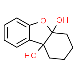 2,3-Dibenzofurandiol, 2,3-dihydro- (9CI) structure