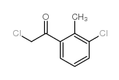 Ethanone, 2-chloro-1-(3-chloro-2-methylphenyl)- (9CI) structure