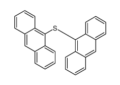 9-anthracen-9-ylsulfanylanthracene Structure