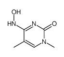 4-(hydroxyamino)-1,5-dimethylpyrimidin-2-one结构式