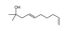 2-methyldeca-4,9-dien-2-ol结构式