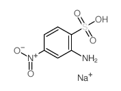 2-amino-4-nitro-benzenesulfonic acid Structure