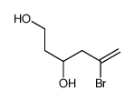 5-bromohex-5-ene-1,3-diol Structure