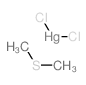 dichloromercury,methylsulfanylmethane结构式