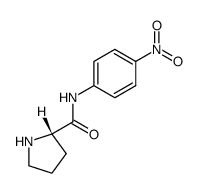 (S)-N-(4-nitrophenyl)pyrrolidine-2-carboxamide结构式