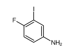 4-氟-3-碘苯胺结构式