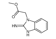 methyl 2-(2-aminobenzimidazol-1-yl)acetate Structure