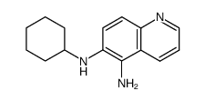 5-Amino-6-cyclohexylaminochinolin Structure