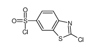 2-CHLORO-6-CHLOROSULFONYLBENZOTHIAZOLE结构式