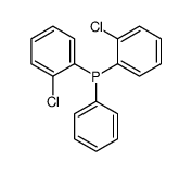 bis(2-chlorophenyl)-phenylphosphane Structure