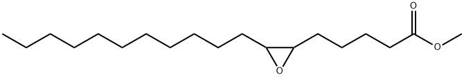 6,7-Epoxyoctadecanoic acid methyl ester结构式