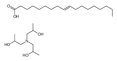 oleic acid, compound with 1,1',1''-nitrilotri(propan-2-ol) (1:1)结构式