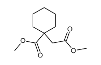 1-Methoxycarbonyl-cyclohexanessigsaeure Structure