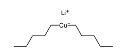 lithium dipentylcuprate Structure