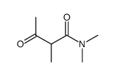 Butanamide, N,N,2-trimethyl-3-oxo- (9CI) Structure