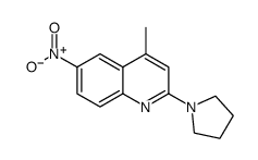 4-Methyl-6-Nitro-2-(Pyrrolidin-1-Yl)Quinoline图片