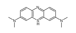 N,N,N',N'-Tetramethyl-5λ4-phenothiazine-3,7-diamine结构式