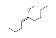5-methoxynon-4-ene Structure