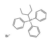 3-Pentyl-triphenylphosphoniumbromid Structure