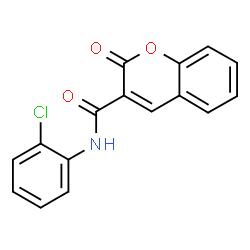 N-(2-chlorophenyl)-2-oxo-2H-chromene-3-carboxamide结构式