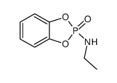 2-(ethylamino)benzo[d][1,3,2]dioxaphosphole 2-oxide Structure