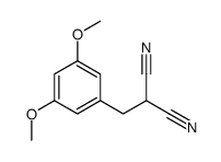 2-(3,5-dimethoxybenzyl)malononitrile Structure