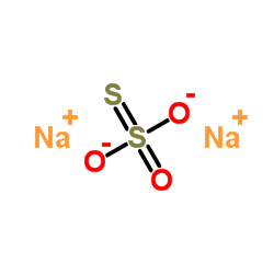 Sodium thiosulfate structure