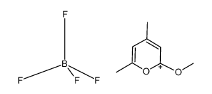 tetrafluoro-l4-borane, 2-methoxy-4,6-dimethyl-2H-pyran-2-ylium salt结构式