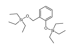 triethyl((2-((triethylsilyl)oxy)benzyl)oxy)silane Structure