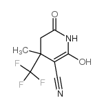 2-Hydroxy-6-(trifluoromethyl) nicotinonitrile structure