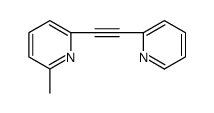 2-methyl-6-[(pyridin-2-yl)ethynyl]pyridine structure