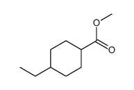 methyl 4-ethylcyclohexane-1-carboxylate Structure