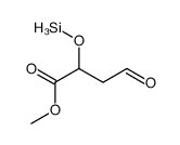 methyl 4-oxo-2-silyloxybutanoate Structure