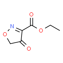 2-Isoxazoline-3-carboxylic acid,4-oxo-,ethyl ester (5CI)结构式